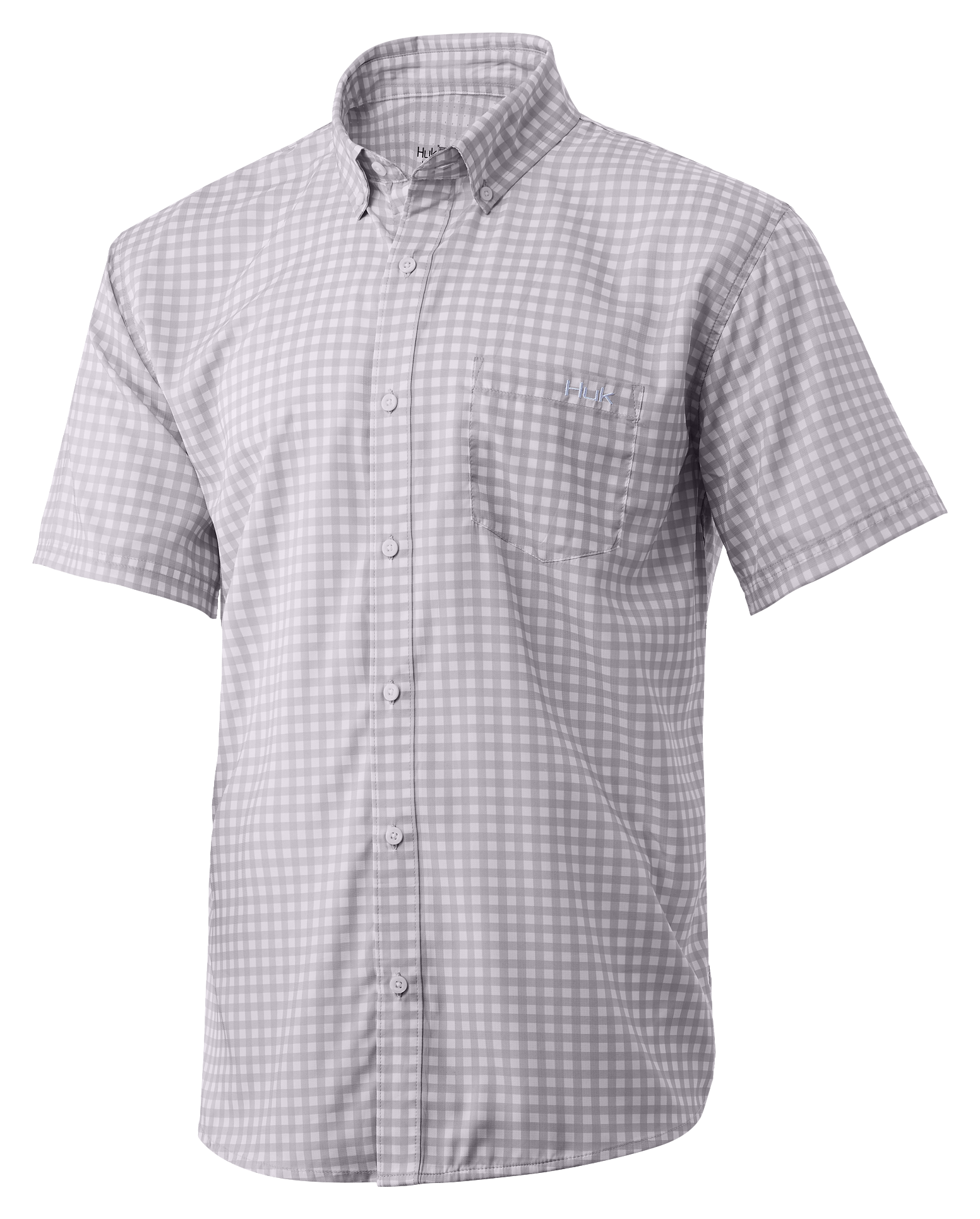 Huk Teaser Gingham Short-Sleeve Shirt for Men | Cabela's